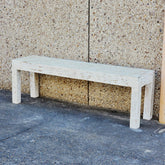 Handmade Indian Furniture Solid Hard Wood Carved Dining Bench